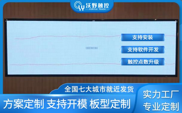 北京某企業(yè)會議室4米×1.2米LED觸摸