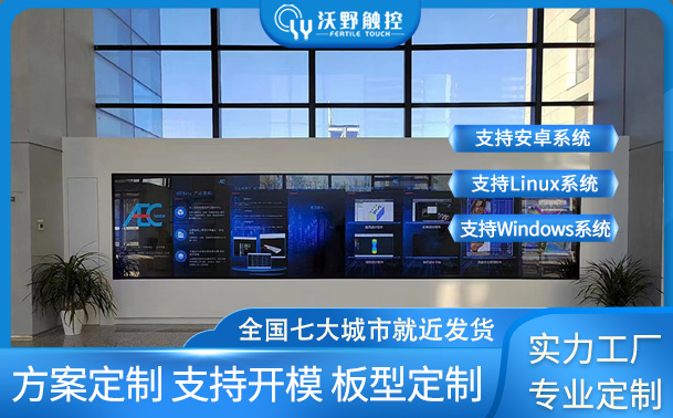 某企業(yè)55寸1×8豎10點觸摸
